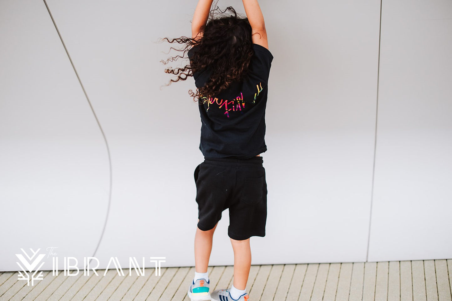 B-Fit Holographic Toddler Lightweight Special Blend Sweatshorts